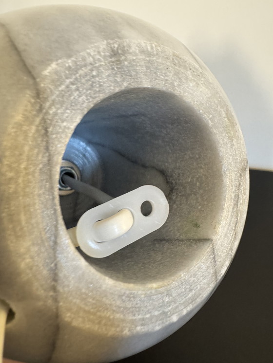 Image 1 of Italian Grey Marble Table Lamp from ‘60