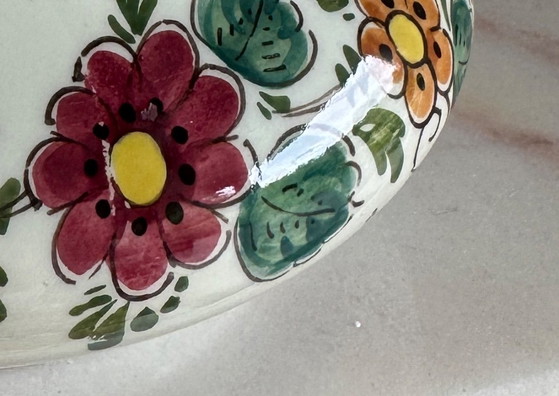 Vintage Nederlandse keramische tafel-aansteker / asbak – handbeschilderd – Made in Holland (photo 5 of 10)