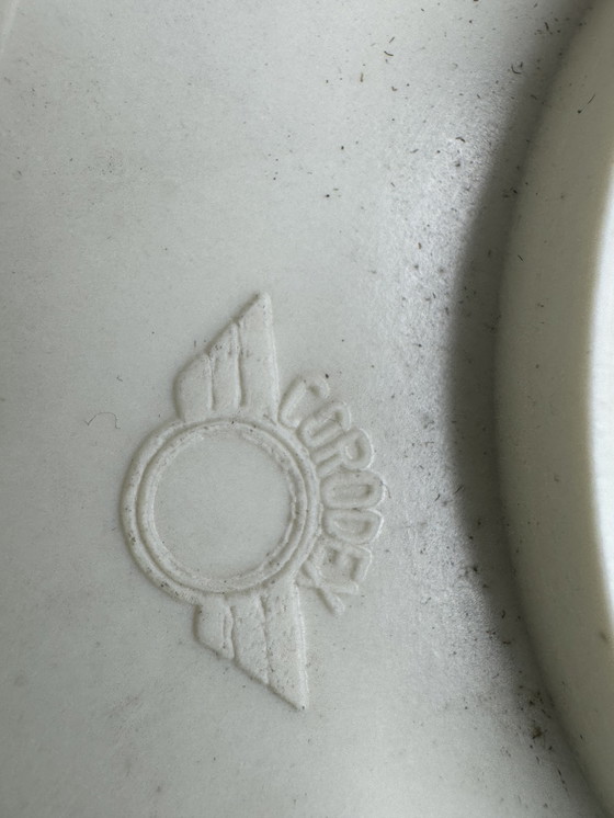 Image 1 of Stylish mid-century corodex ceiling lamp with a sculptural structure