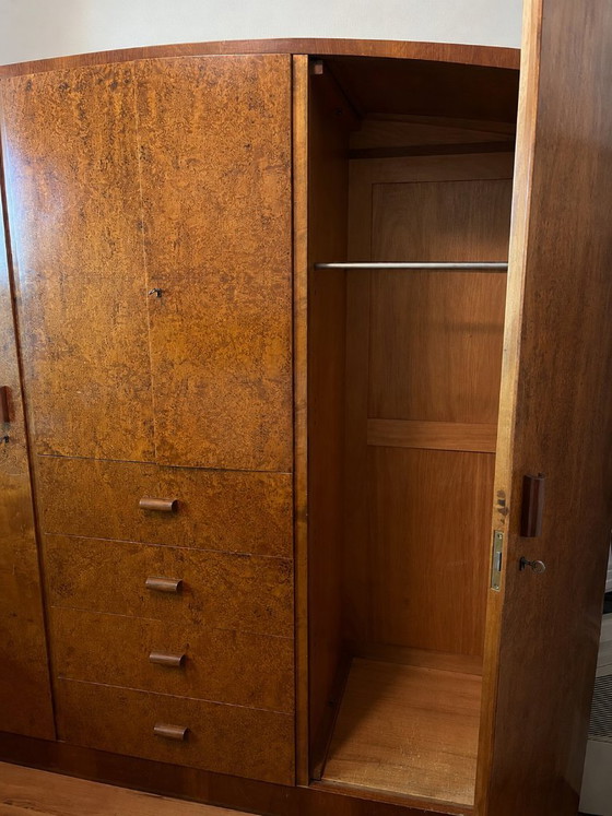 Splendido set da camera da letto in noce composto da 4 pezzi. – Armadi, Wood (photo 3 of 7)