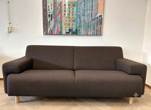 Cloak Sand | 2,5 zitsbank | Bruin refurbished