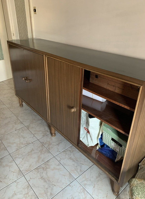 Vintage dressoir uit de jaren 60 – Wood, Plastic (photo 5 of 5)