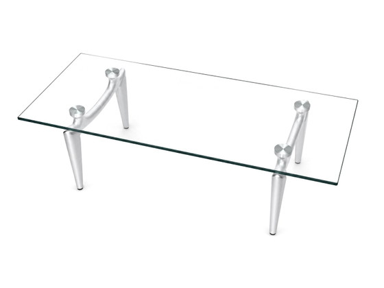 Table basse Leolux Farandole – Tables basses, Glass, Metal (photo 4 of 7)