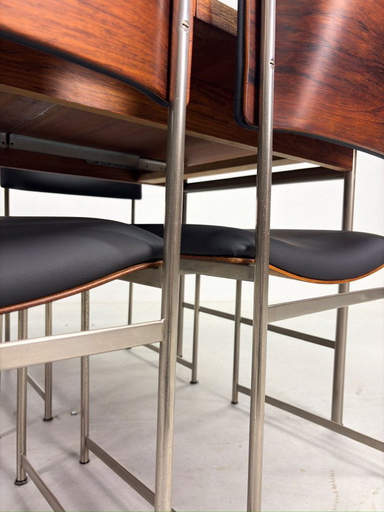 Image 1 of Vintage SM08 Dining Room Set by Cees Braakman for Pastoe
