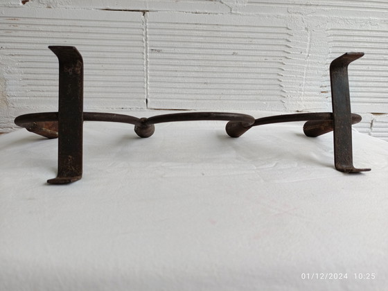 Image 1 of Candelabra - Wrought Iron, Nordic Style - Art Deco - 1940-50