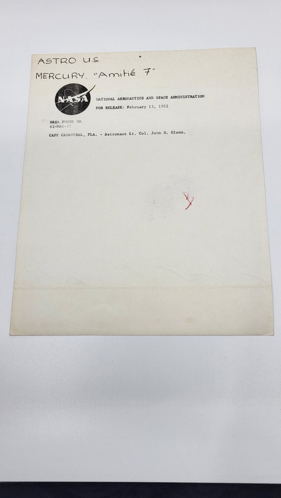 Image 1 of Fotografie John H. Glenn Mercury 7 NASA-Abzug, 20.