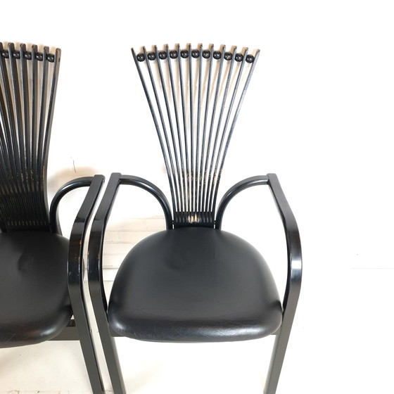 Image 1 of 4x vintage stoel Totem Torstein Nilsen