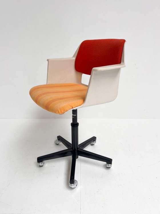 Image 1 of Chaise de bureau vintage Gispen modèle 2712, 1970