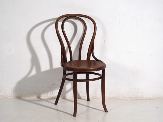 Pair of antique Viennese chairs (c.1920). Set of 2 pieces #2 – Dining chairs (photo 29 of 40)