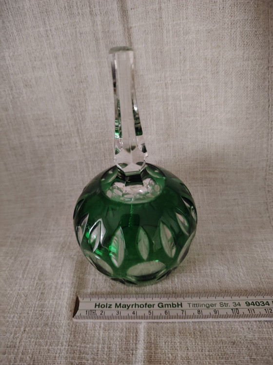 Nachtmann Bamberg Crystal Vase, Basket and Bell, Decorative Objects, Green (photo 13 of 15)