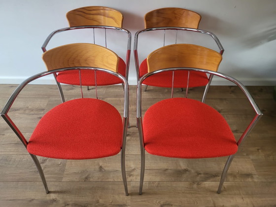 Image 1 of Set mit 4 Effezeta-Stühlen