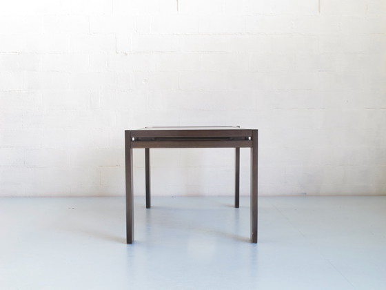 Image 1 of Scrivania o tavolo da pranzo in legno massello di Iroko, edizione Regain