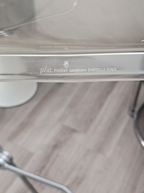 Image 1 of Plia stoelen van Giancarlo Piretti voor Anonima Castelli 1967 Originele Ed
