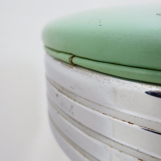 Image 1 of Coppia di sgabelli vintage in stile retrò degli anni '50.