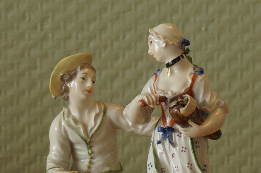 Ludwigsburg XVIII secolo, gruppo di contadini