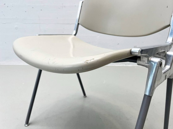 Image 1 of Set di 6 sedie modello DSC106 di Giancarlo Piretti per Castelli, anni '70