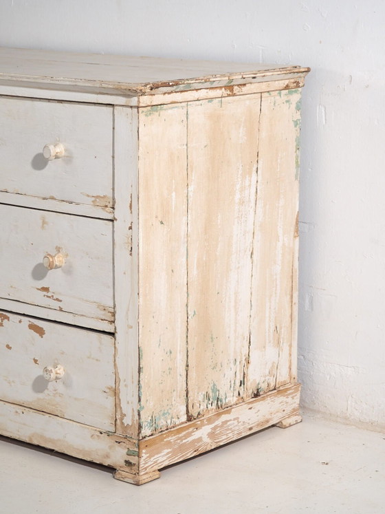 Commode blanche antique (c.1920) #24 (photo 39 of 40)