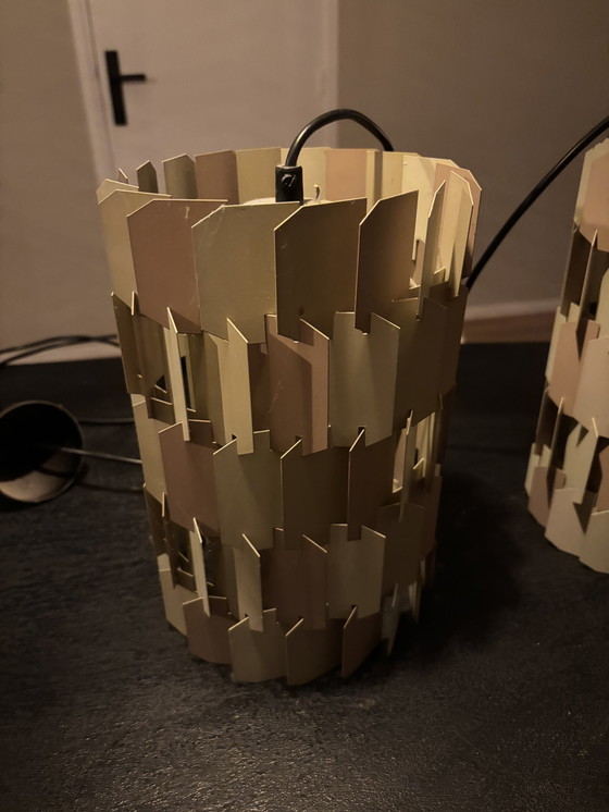 Image 1 of Twee Louis Weisdorf Lyfa Pop Facet lampen 