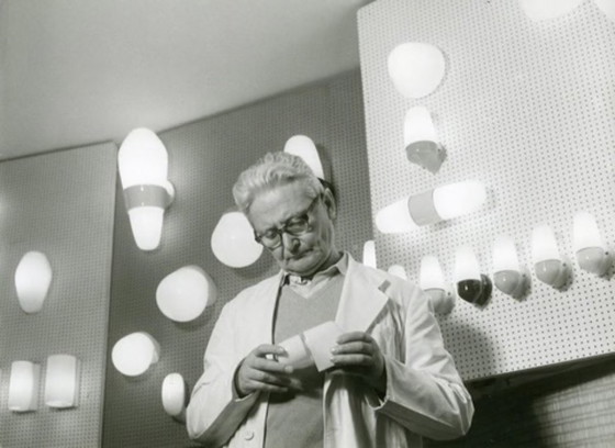 Image 1 of 2 Wagenfeld Lindler Lampen, Modell 6067