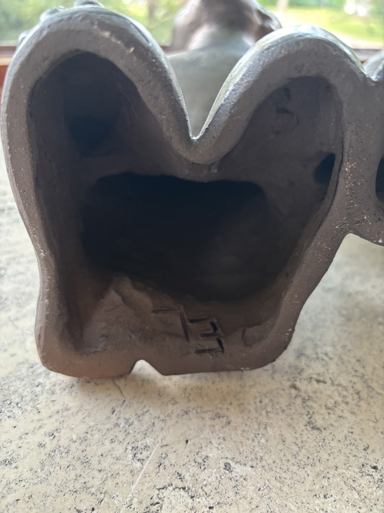 Deux sculptures en céramique d'Emiel Laskaris – Ceramic (photo 4 of 7)