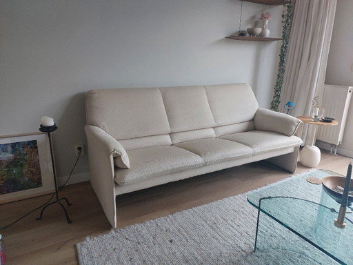 Leolux Bora Beta 3 Posti Crema Lana