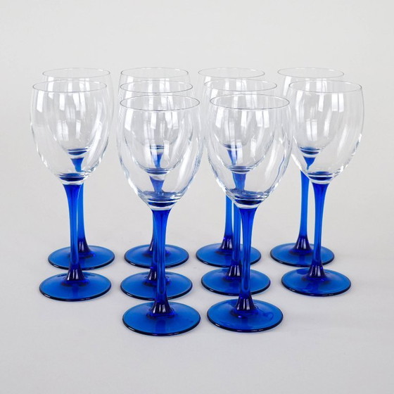Image 1 of Set Weingläser, dänisches Design, 1970er Jahre, hergestellt in Dänemark