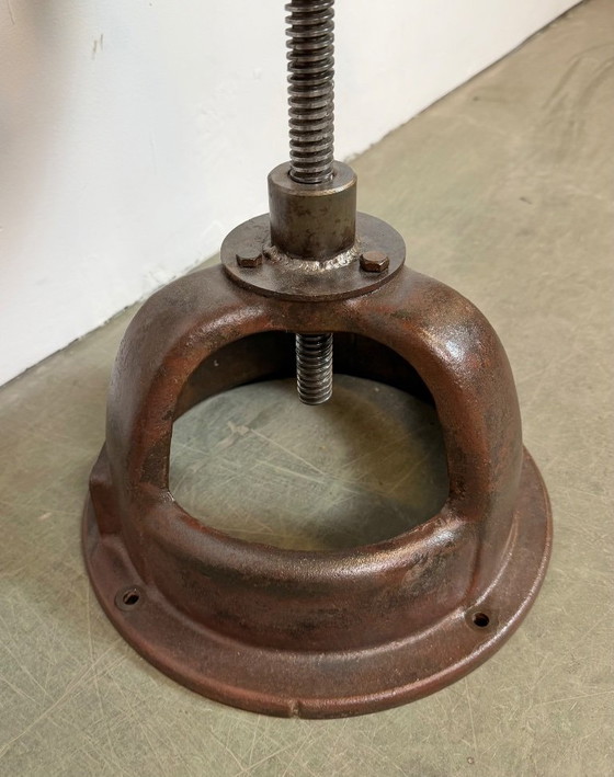Image 1 of Vintage industriële draaistoel, jaren 1950