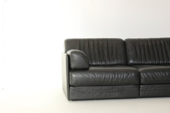 Image 1 of De Sede DS 76 Leather Sleeper Sofa Couch Design Desede Daybed
