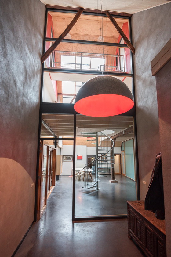 Image 1 of Grande lampada a sospensione industriale Cup di Kunstlicht