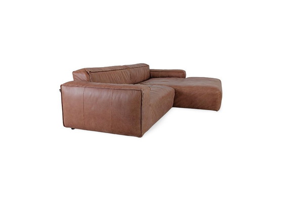 Image 1 of Divano ad angolo in pelle originale Freistil 187, marrone, divano di design di Rolf Benz