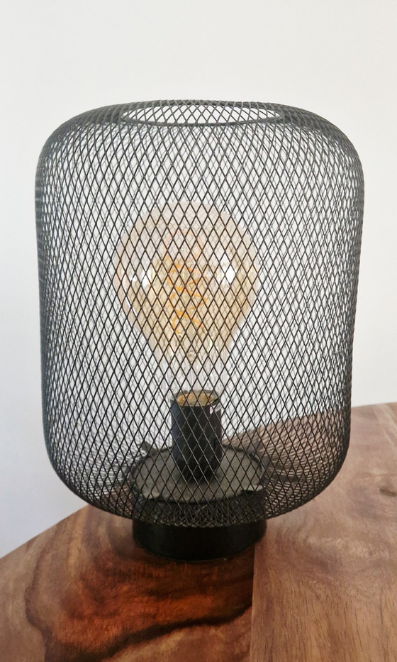 Image 1 of Metal industrial-style lamp