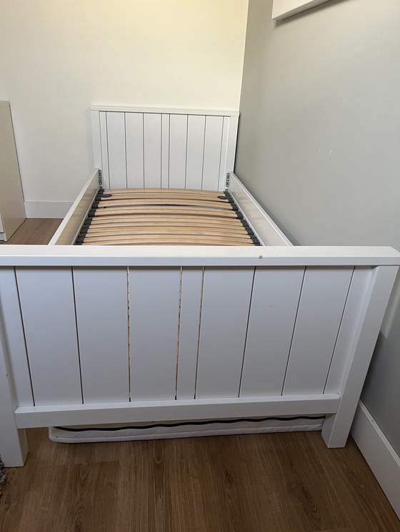 Image 1 of Cama individual blanca 90x200 ¡¡¡INCLUYE COLCHÓN!!!