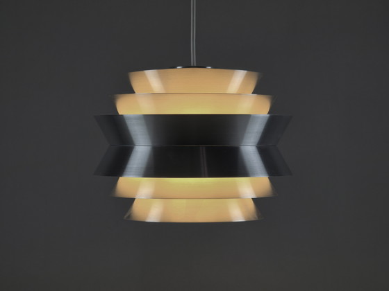 Image 1 of 1970s Vintage GRANHAGA Trava Pendant Lamp By Carl Thore – Swedish Mid-Century Modern Pendant Light.