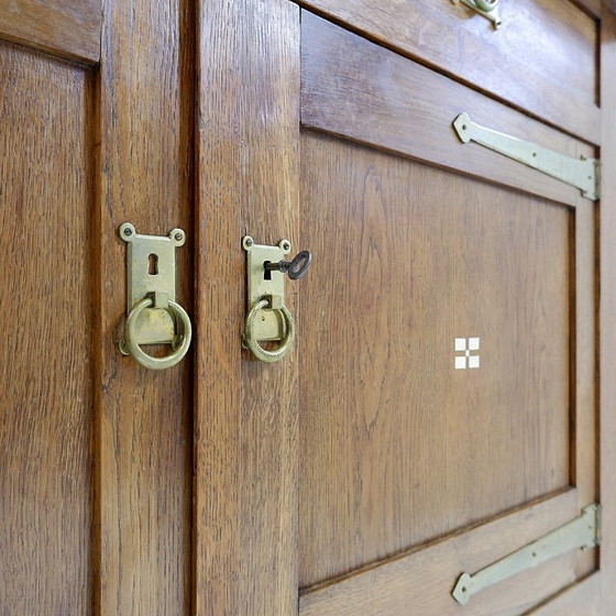 Image 1 of Buffet ancien de style Art nouveau du XXe siècle