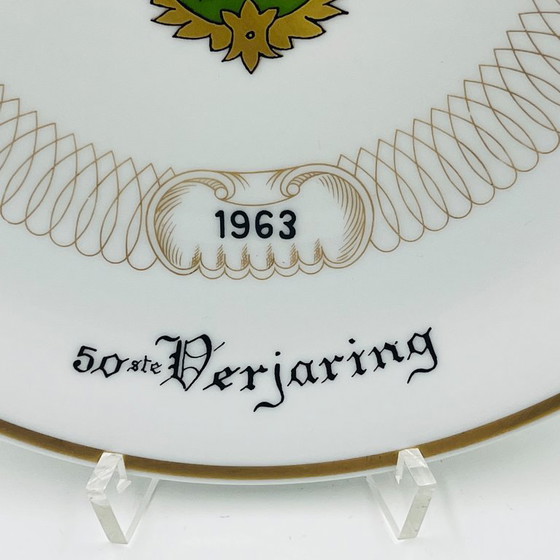 Piatto in Porcellana Cerabel Woluwe 1963 – Decorazioni murali, Ceramica (photo 7 of 8)