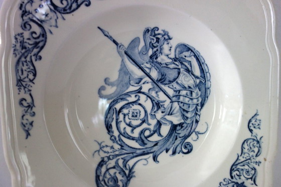 Image 1 of 11 Piatti Terre de Fer Clairefontaine rinascimentali del XIX secolo