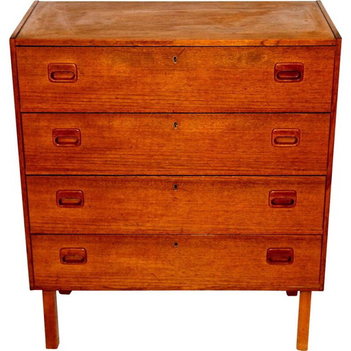Commode vintage en teck, Suède 1960