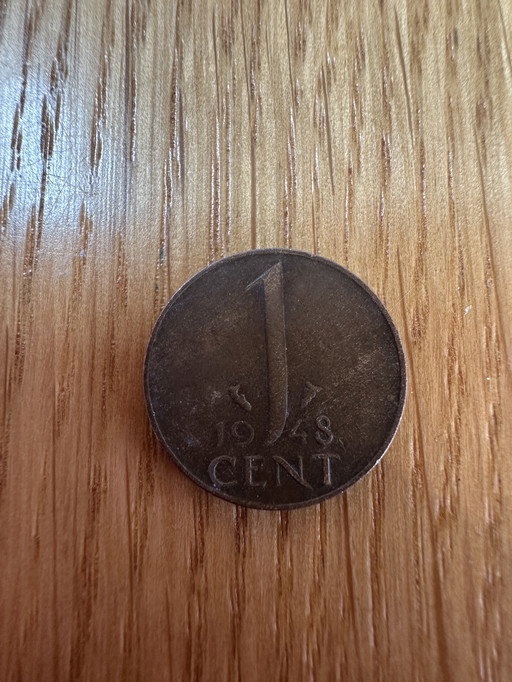 Verzameling 1 Cent, Wilhelmina en Juliana, Van 1948 Tot de Jaren 70