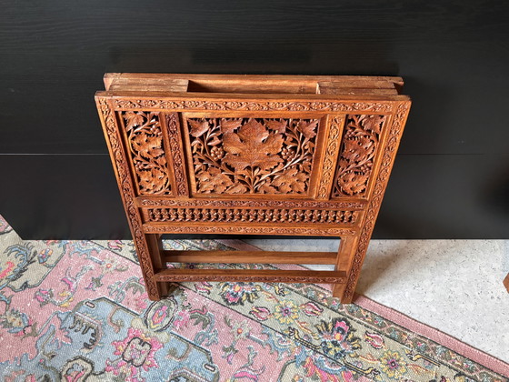 Image 1 of Anglo Indische bijzet tafel inklapbaar 