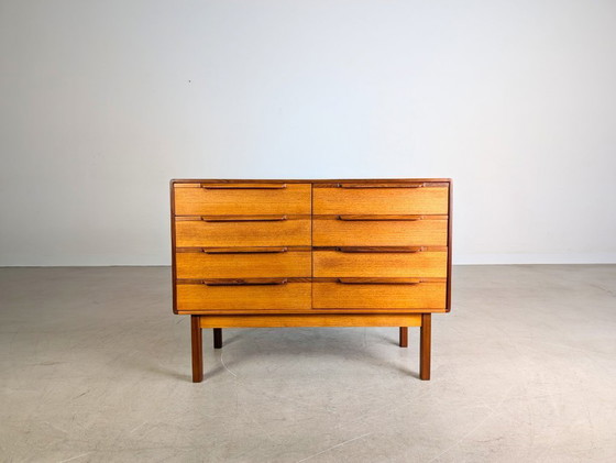 Image 1 of Origineel Asko Finland dressoir midcentury ladekast vintage teak3