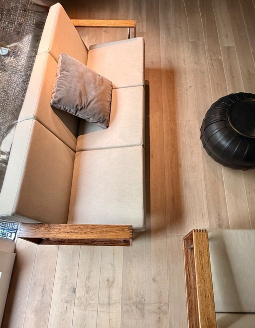 3-Sitzer Nordic Design Classic Palisanderholz Fristho Style 69311