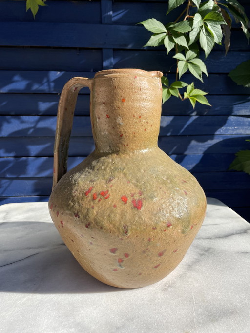 Corsican Brutalist Campo Piano jug C.1960