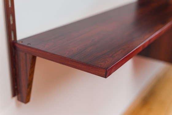 Image 1 of Modularer Wandschrank aus Palisanderholz von Kai Kristiansen für FM Møbler, 1960er Jahre