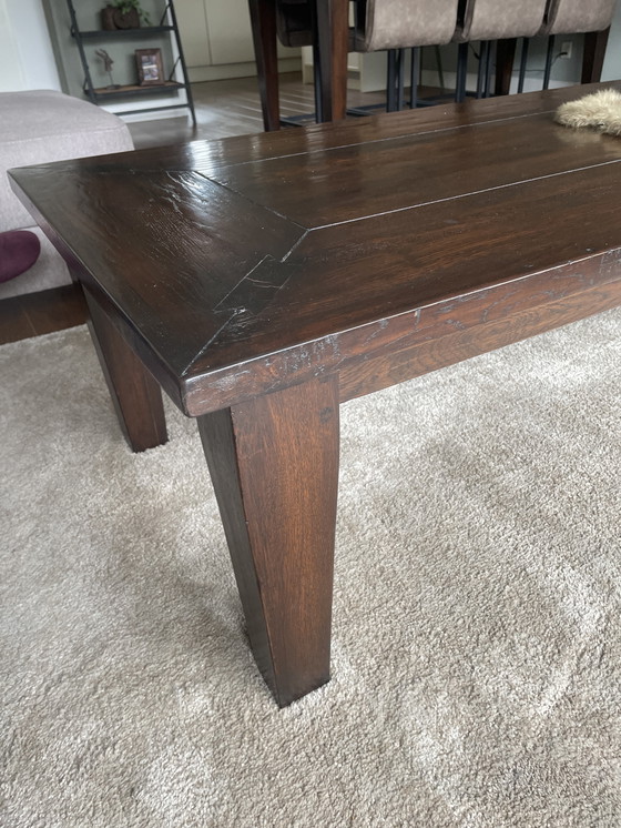 Image 1 of Table basse 145 x 70 cm en chêne massif