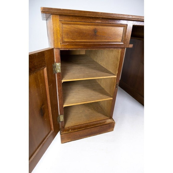 Image 1 of Vintage light mahogany desk, 1920