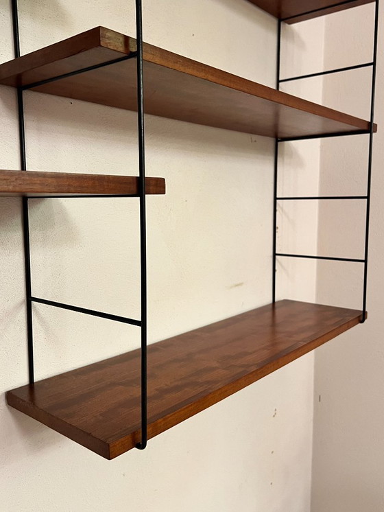 Image 1 of Vintage Wandrek / Wandmeubel, Duitsland 1970's