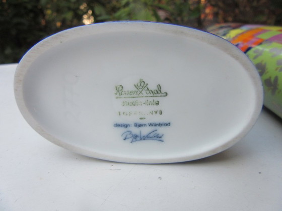 Image 1 of Een paar Rosenthal Bjorn Wiinblad vazen ​​1001 Nachten