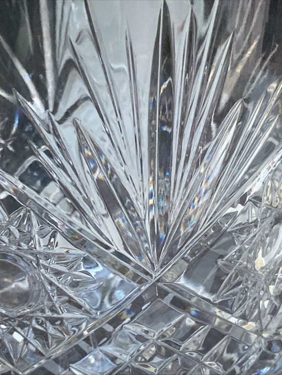 Image 1 of Grote BACCARAT handgeslepen kristallen koeler van VALERY KLEIN, nieuw in originele vintage doos