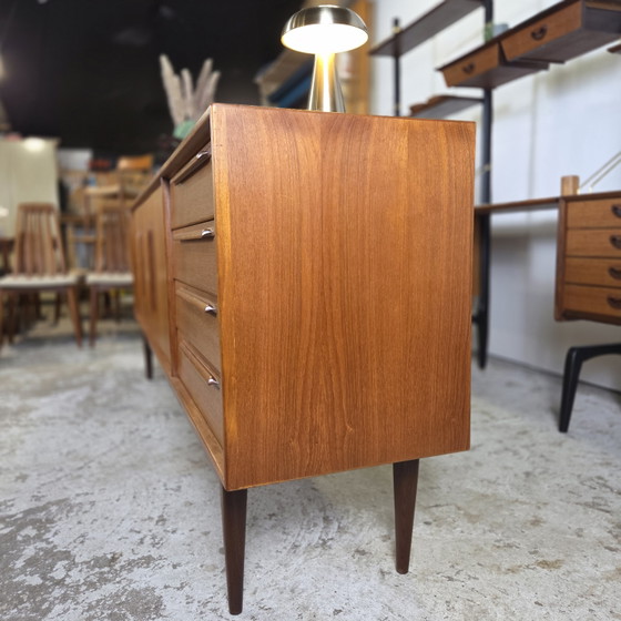Heinrich Riestenpatt RT-214 Vintage 1960s Teak Sideboard – Wood (photo 8 of 15)