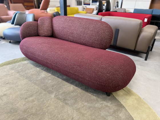 Image 1 of Leolux Pulla Divan XL Sofa Mondo Stoff Viola 225xD105